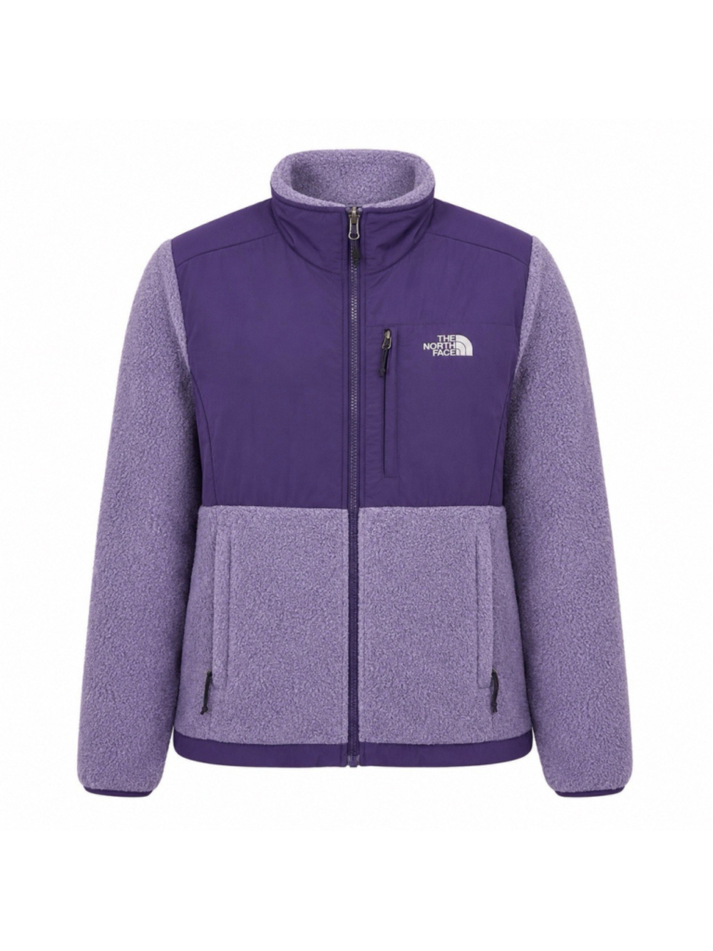 The North Face Outdoor Ski Denali Fleece Jacket Grape Purple M